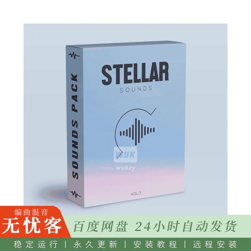 Stellar Sounds STLR Sounds Vol.3 The Gold Pack@前卫浩室鼓组循环与Sylenth1预设