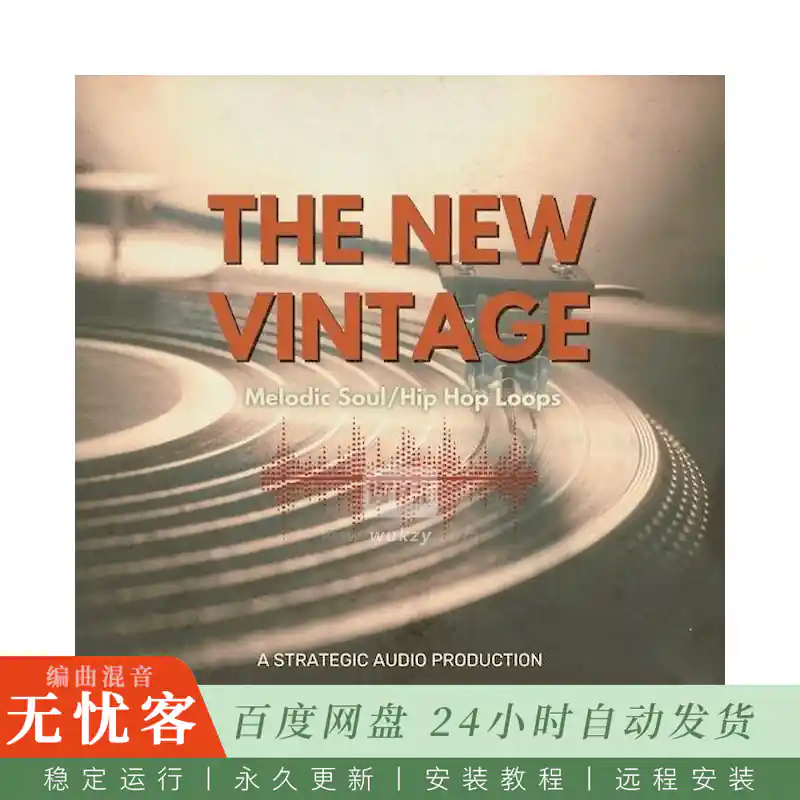 Strategic Audio The New Vintage@灵魂旋律嘻哈钢琴吉他弦乐循环