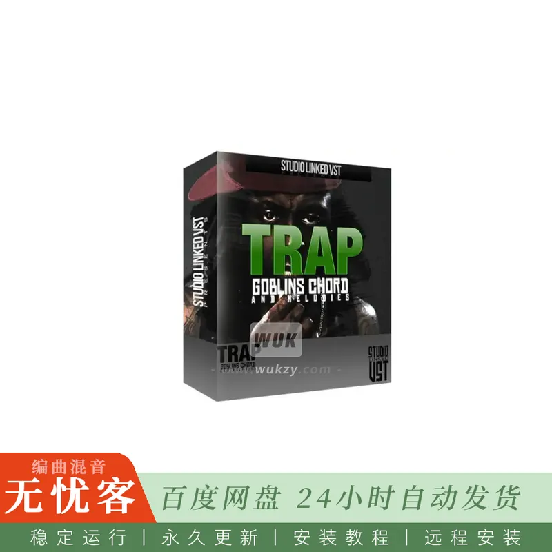 StudioLinkedVST Trap Goblins (MIDI Pack)@陷阱风格MIDI合集