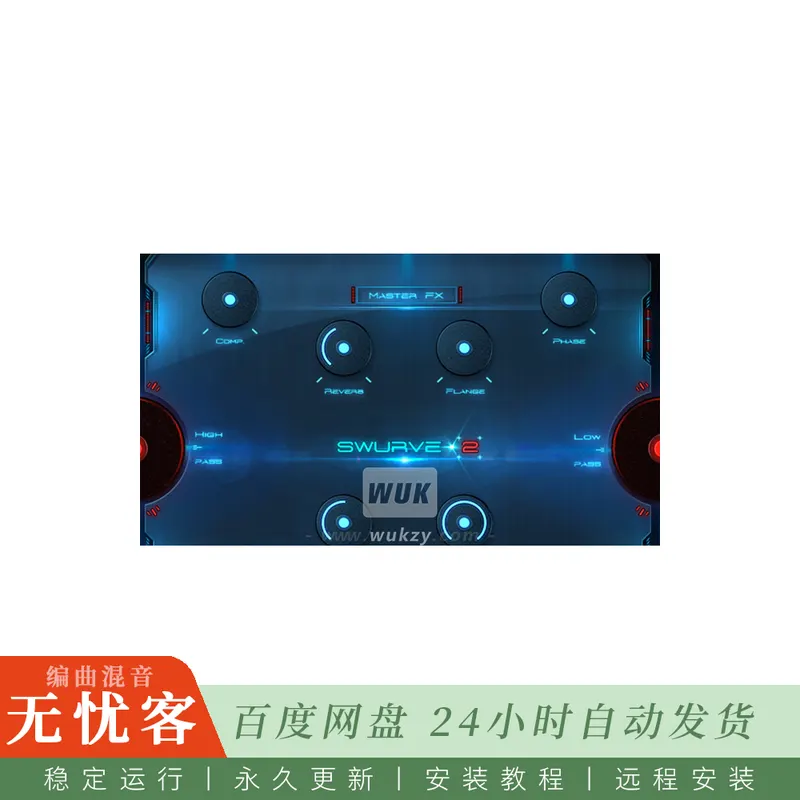Studiolinked Swurve 2@放克律动风格综合音色库（Kontakt）