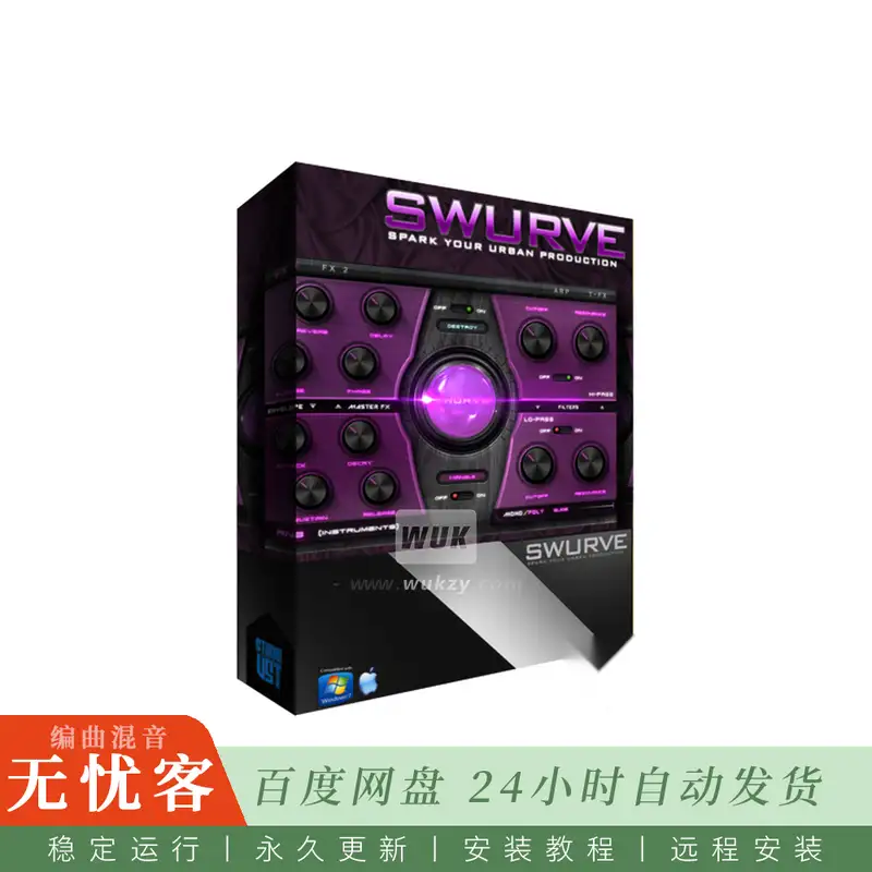 Studiolinked Swurve-RnB Edition@R&B律动风格综合音色库（Win）