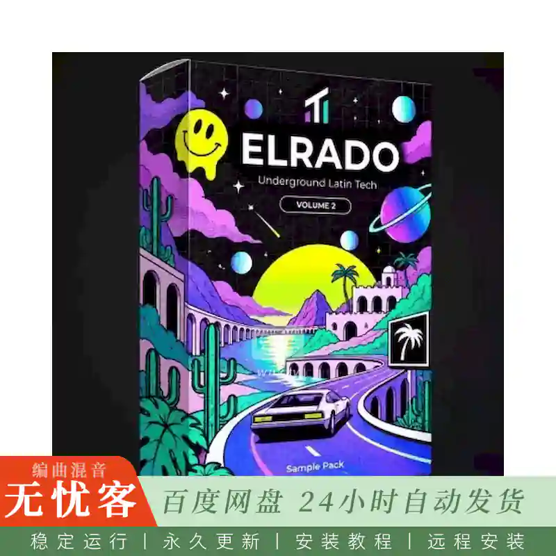 Tech House Market Elrado Vol.2 Underground Latin Tech House Sample Pack WAV MiDi@地下拉丁Tech House采样包第二辑