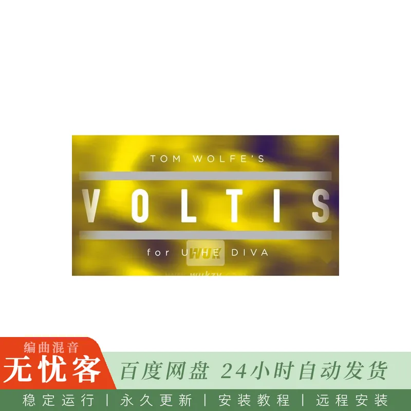 Tom Wolfe Voltis Gritty Cinematic Presets For U-He Diva@粗粝电影感与纹理合成预设