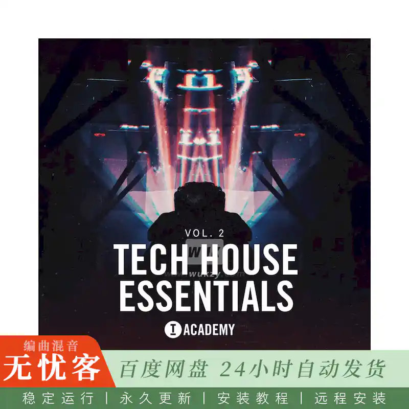Toolroom Academy Tech House Essentials Vol. 2@分解鼓循环与酸性贝斯采样第二卷