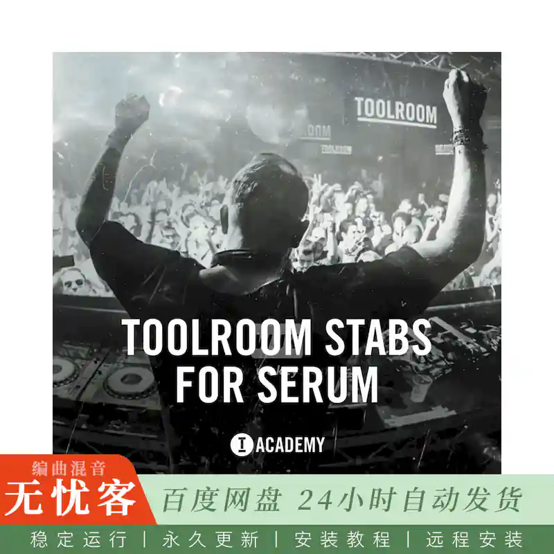 Toolroom Stabs For Serum@45个经典锐舞酸性及Tech House柱音预设