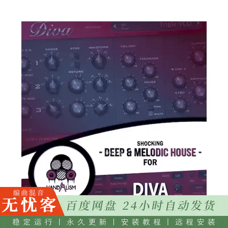 Vandalism Shocking Deep and Melodic House For Diva@Deep与旋律浩室Diva预设