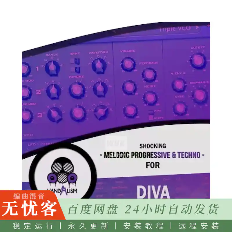 Vandalism Shocking Melodic Progressive And Techno For Diva@旋律科技舞曲预设