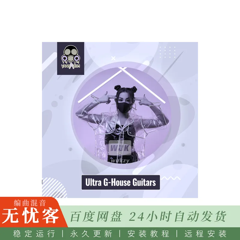 Vandalism Ultra G-House Guitars WAV@G-House风格电吉他连复段与循环