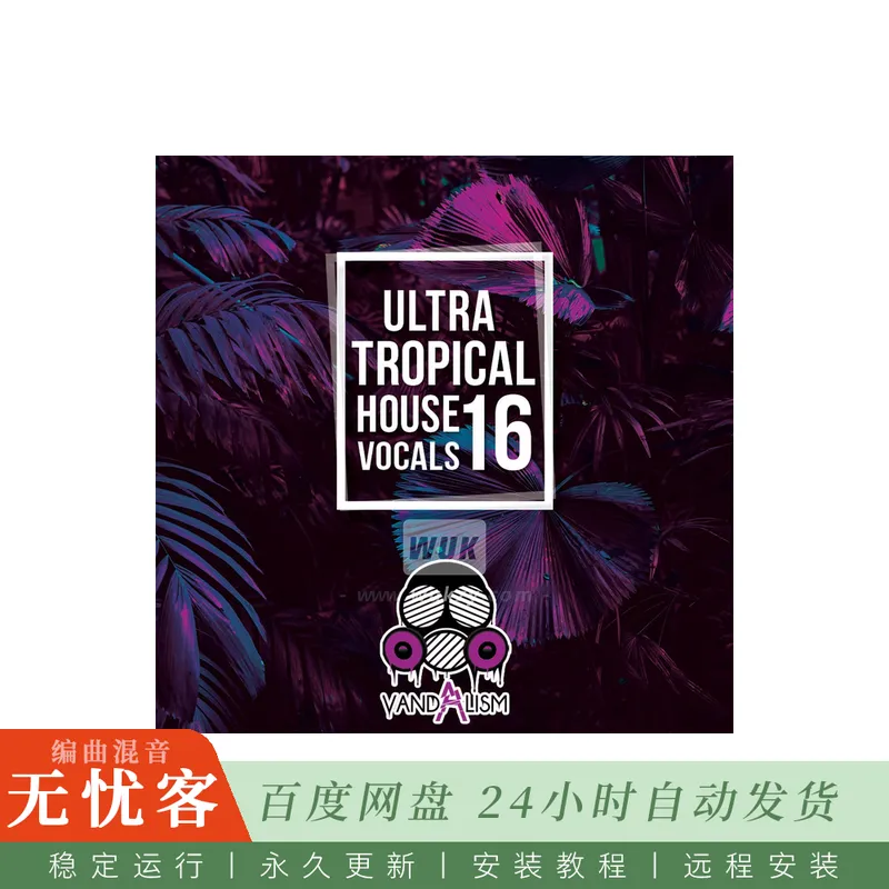 Vandalism Ultra Tropical House Vocals 16 WAV MIDI-DECiBEL@Tropical House风格人声与MIDI循环